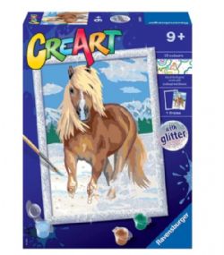 CC23 PEINTURE À NUMÉROS RAVENSBURGER - LE CHEVAL ROYAL